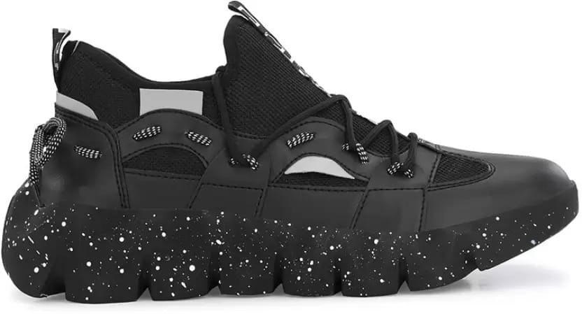 WOYAK Men Mesh Lace-Up Walking Running Jogging Breathable Shoes view 2