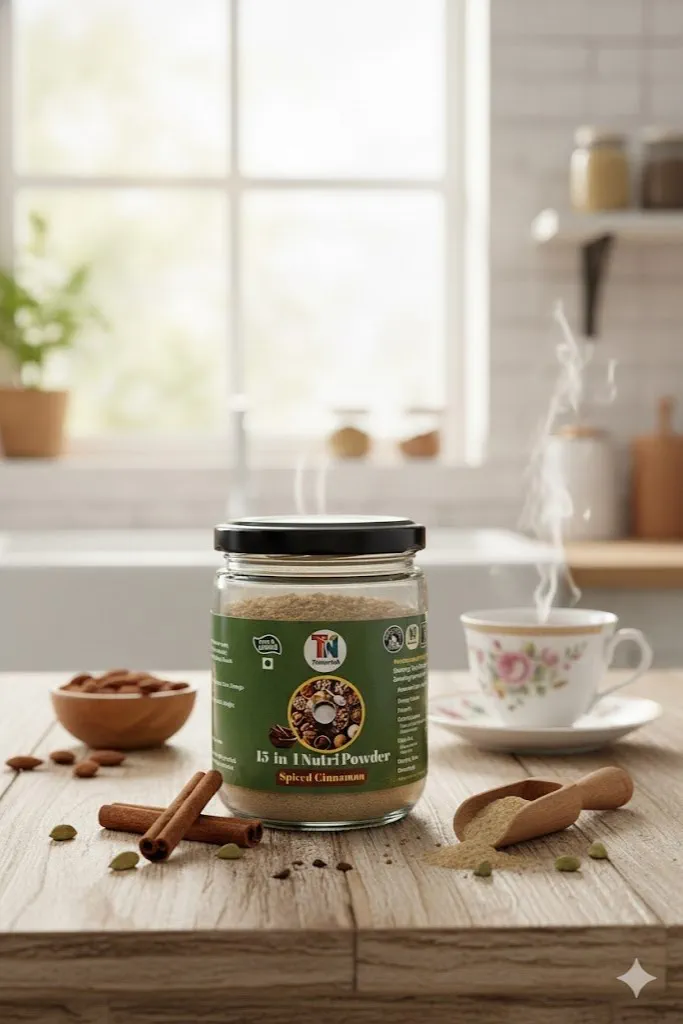 15-in-1 Nutri Powder - Spiced Cinnamon (In a Jar)