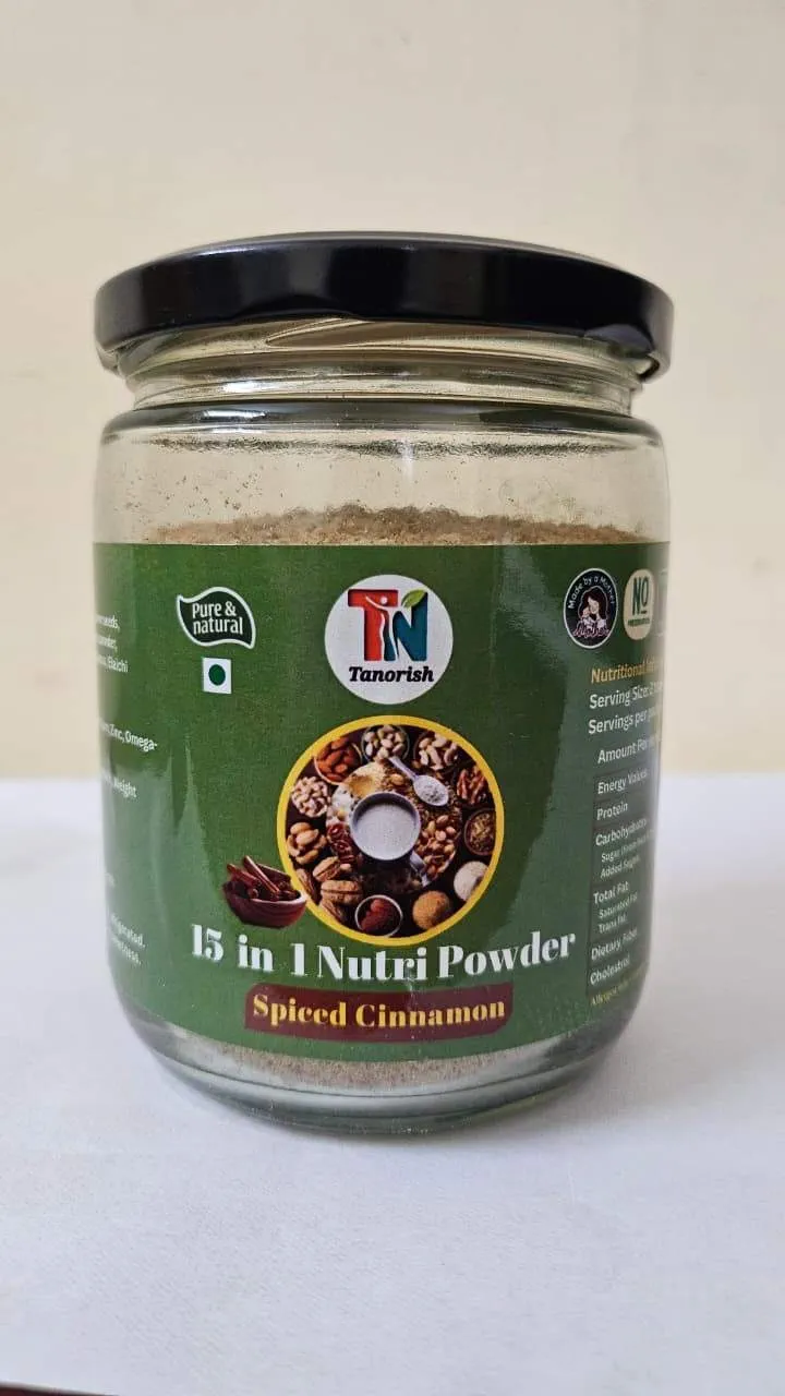 15-in-1 Nutri Powder - Spiced Cinnamon (In a Jar) view 2