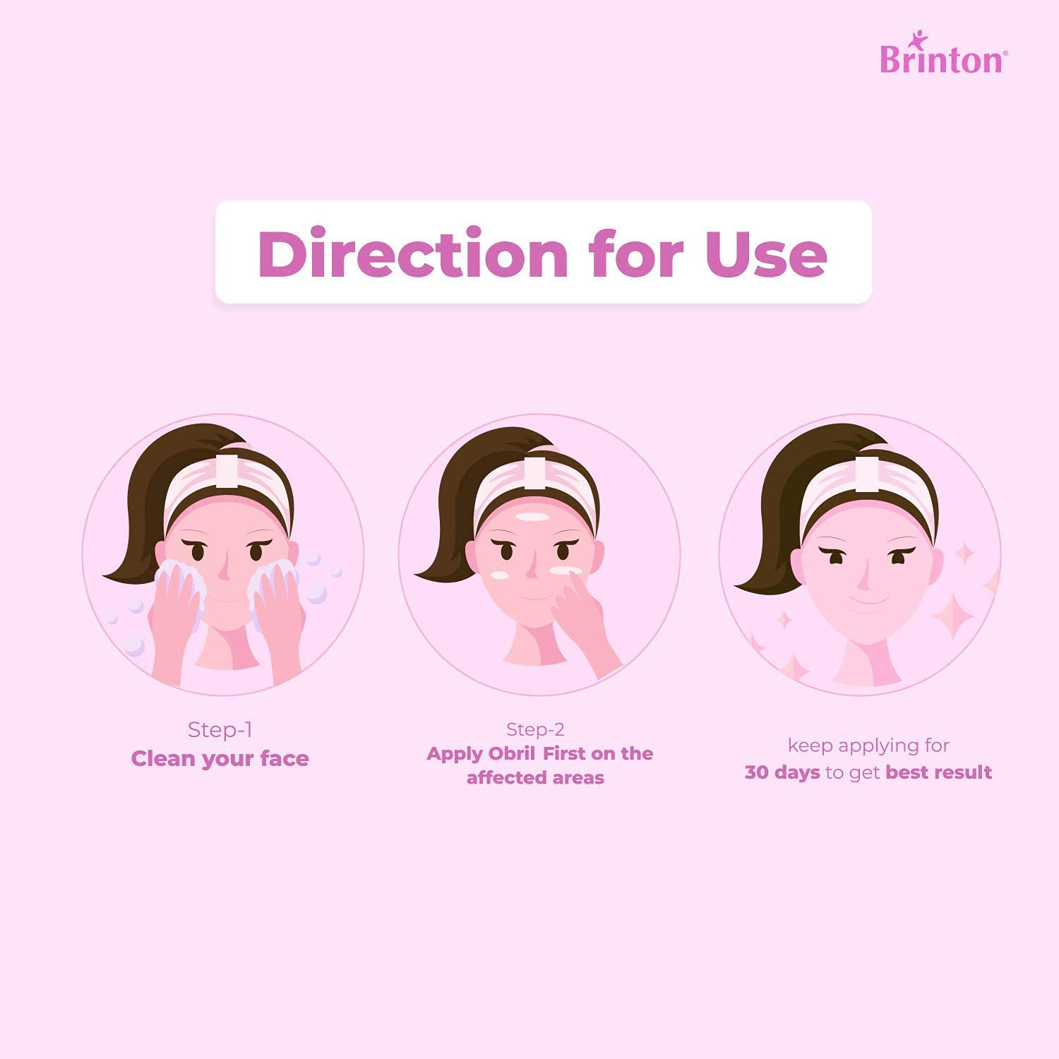 Brinton Obril First Skin Lightening Cream 20g x Pack of 4 (80 g) view 2
