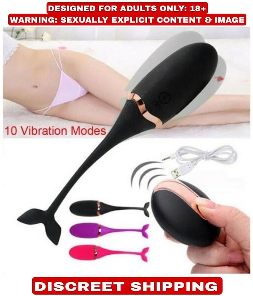 10 Speed Vibrating Fish Shaped Egg With Wireless Remote Control And USB Charging Sex Toy For Women By Naughty World
