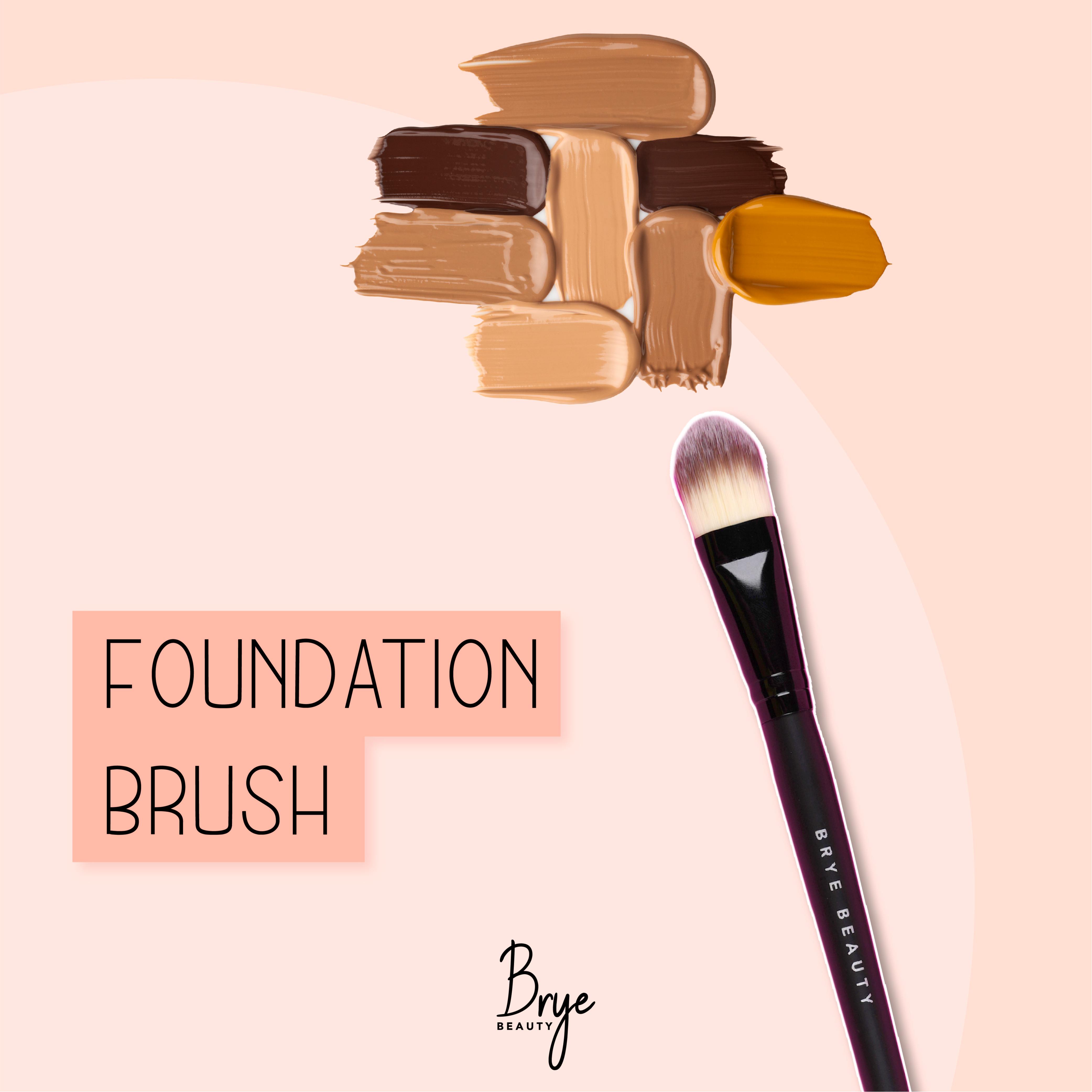 Brye Beauty Foundation Brush