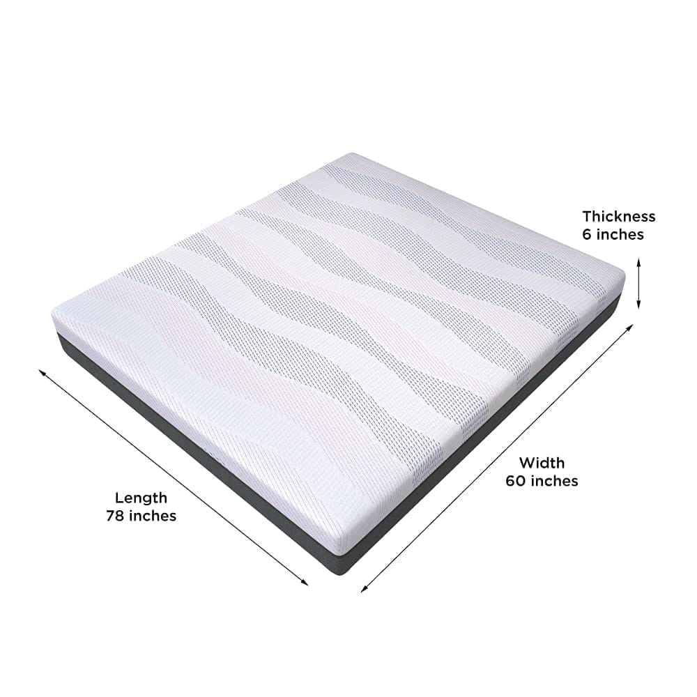 Centuary Mattresses Sleepables 6 Inch Bonnell Spring King/Queen/Double/Single Size Mattress with Antimicrobial Foam view 2