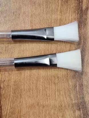 Elecsera Bleach Brush, Face Mask Brush, Facial Mask Application Brush, Face Pack Brush (Pack of 2) view 2