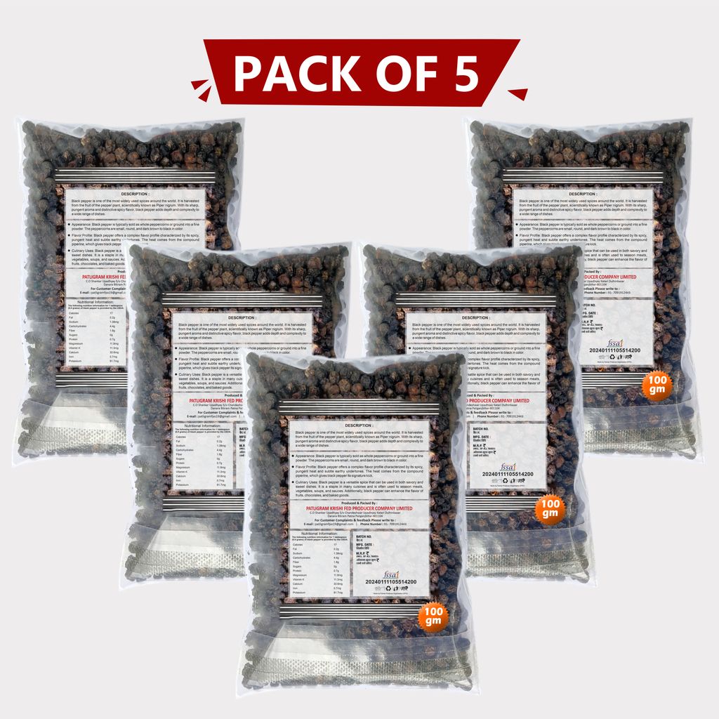 Black Pepper (pack of 5) view 2