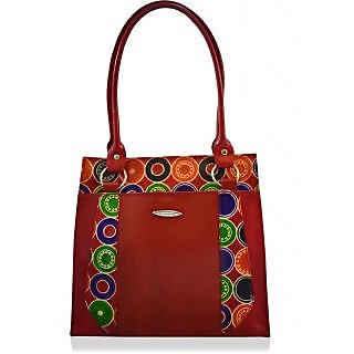 arpera rings Genuine Leather red shoulder bag C11520-3A view 2