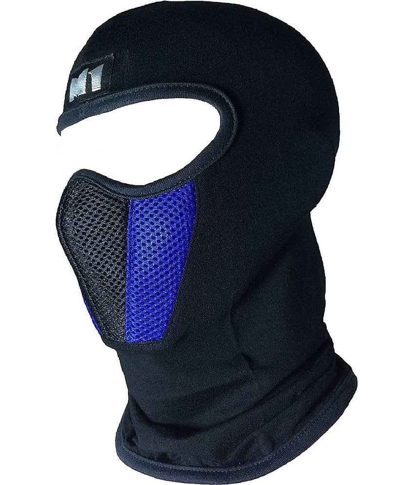 Auto Hub Blue Nylon Anti Pollution Mask ( Pack of 1 ) view 2