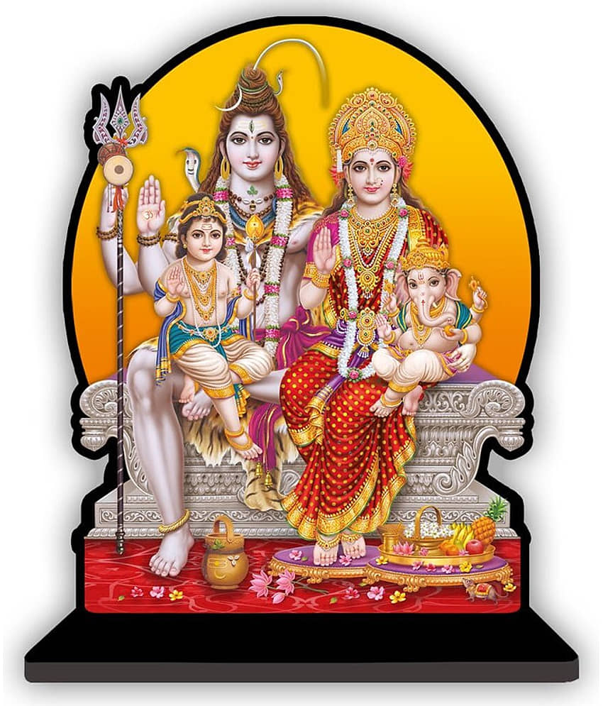 Saf Wood Laxmi Ganesh Idol ( 27.94 cm ) view 2