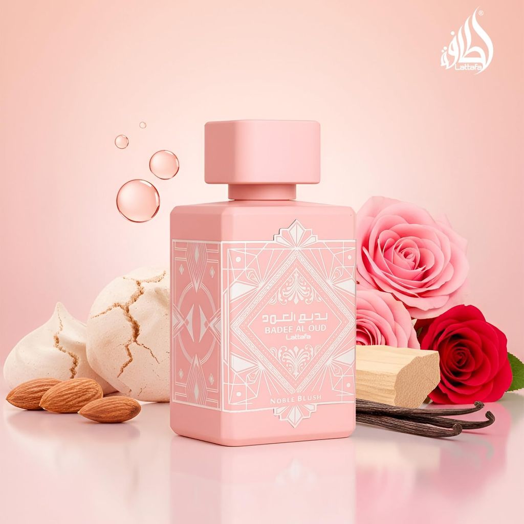 Lattafa Bade'e Al Oud Noble Blush Eau De Parfum 100ml – Long-Lasting Unisex Luxury Fragrance view 2
