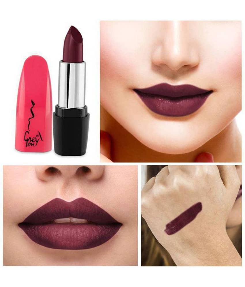 Greyon Matte Moisturizing Lipstick 326 Dark Brown view 2