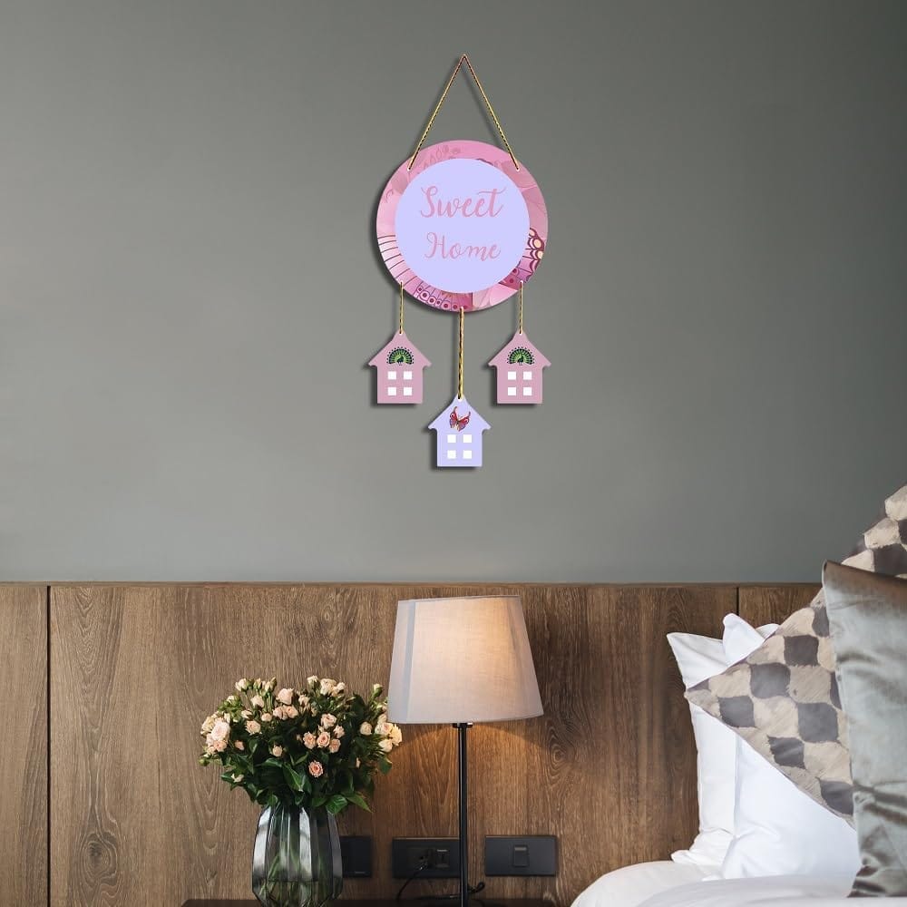 Charmor Sweet Home Decorative Wall Hanger for Home | Office | Living Room | Gifts | Bedroom | Door Hanging | Modern Wall Art | Door Hanging (WH3609) view 2