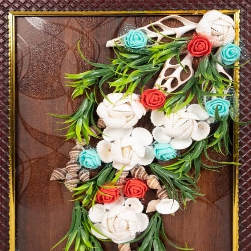 Coastal Farmhouse Seashell Wall Art view 2