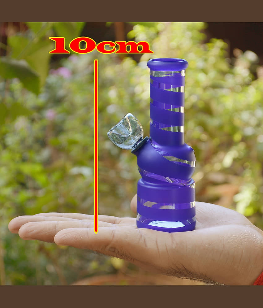 JMALL Multicolour 10 cm Acrylic Bong - Pack of 1 view 2