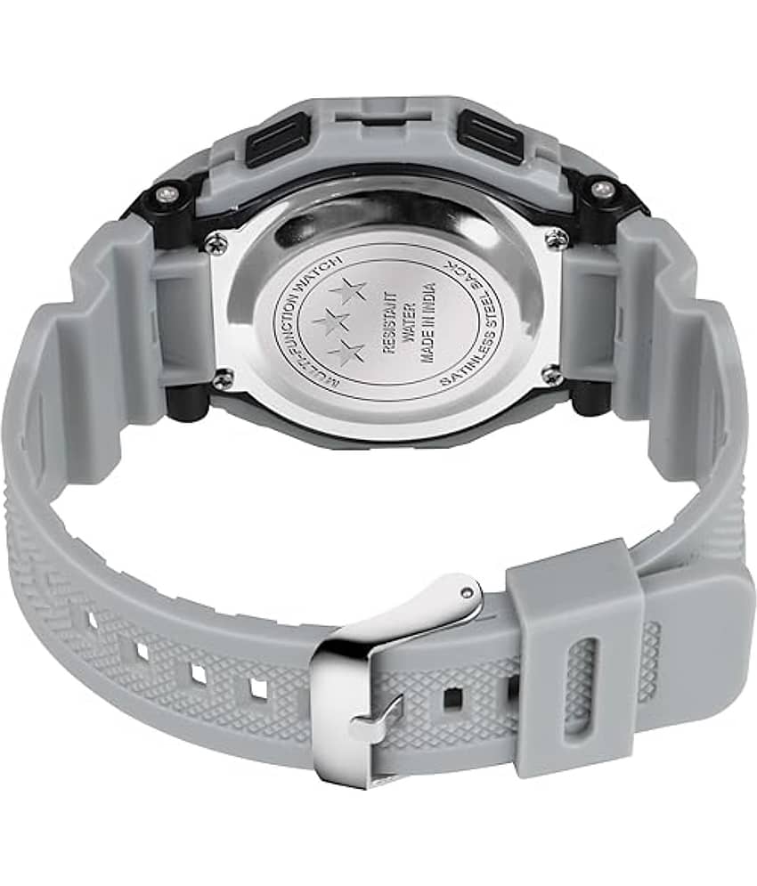 Svats Light Grey Silicon Digital Men's Watch view 2