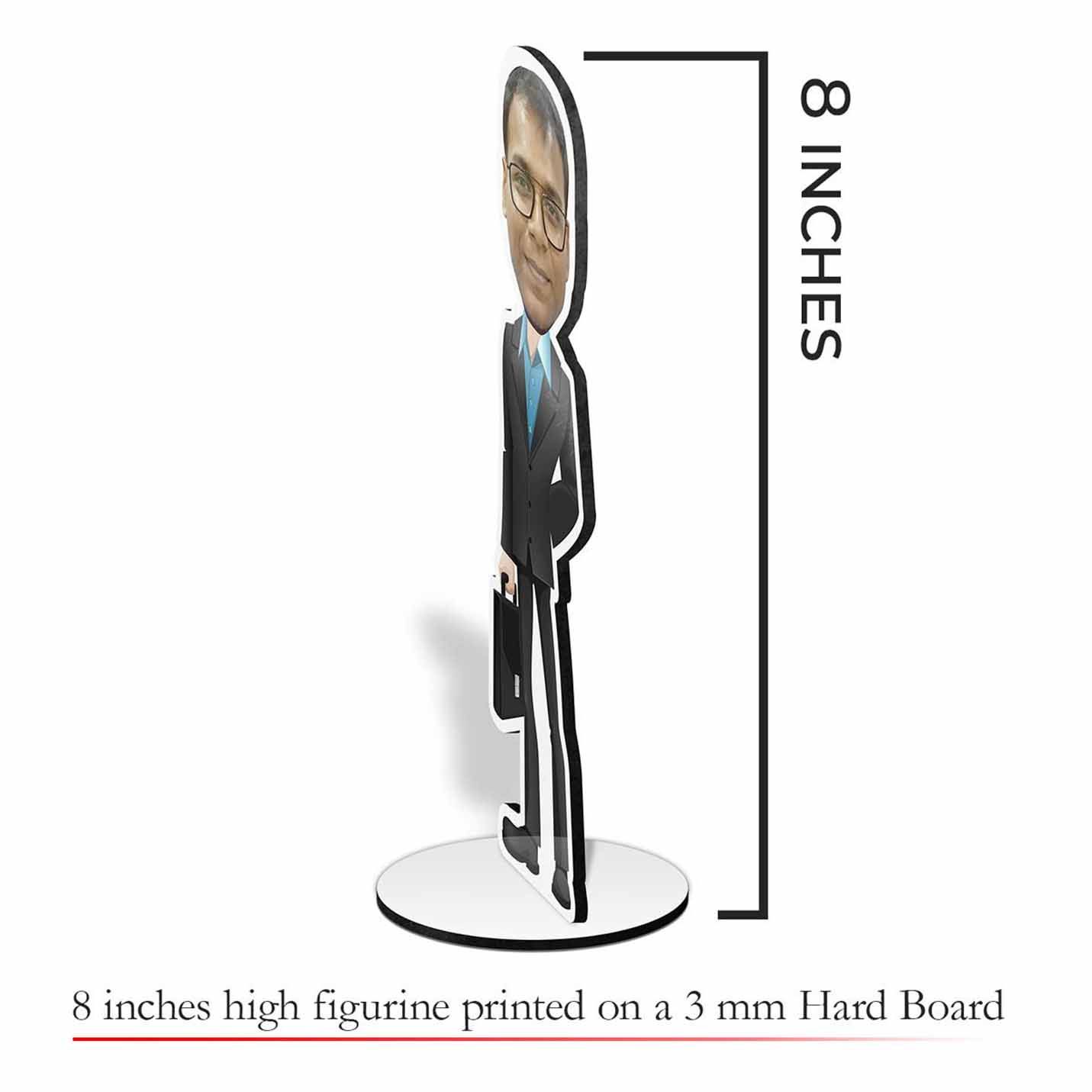 Presto Personalized Single Caricature For Corporate Boy Guy view 2