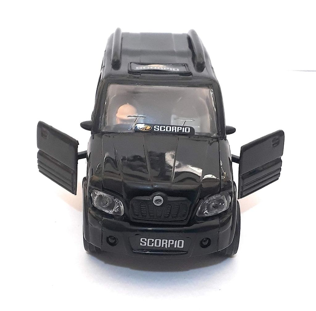 Cube Play Pull Back Scorpio Toy Car for Kids with Opening Doors and Hood Opening Wonderful Design and Bold Looks Miniature Scaled Models Toy Car with Doors (Multicolor) view 2