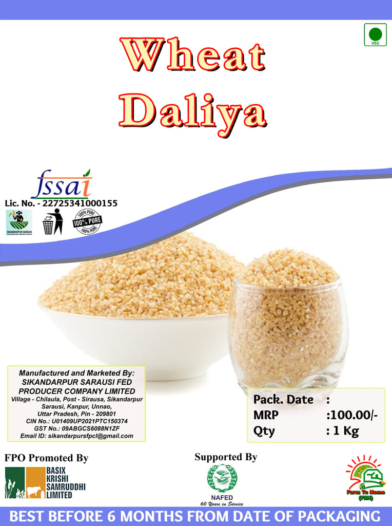 Wheat Daliya - 1kg view 2