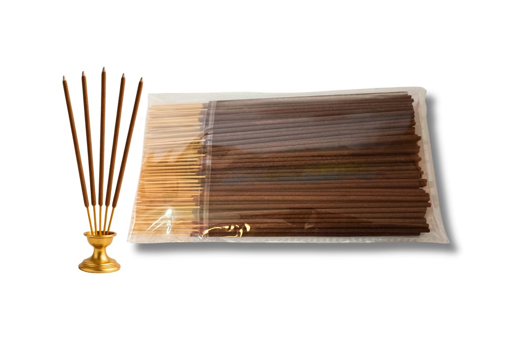 Bhabagrahi Premium Charcoal Free Incense Sticks | High Grade Kasturi Fragrances (8 Inch, 150 Units, Set of 1) view 2