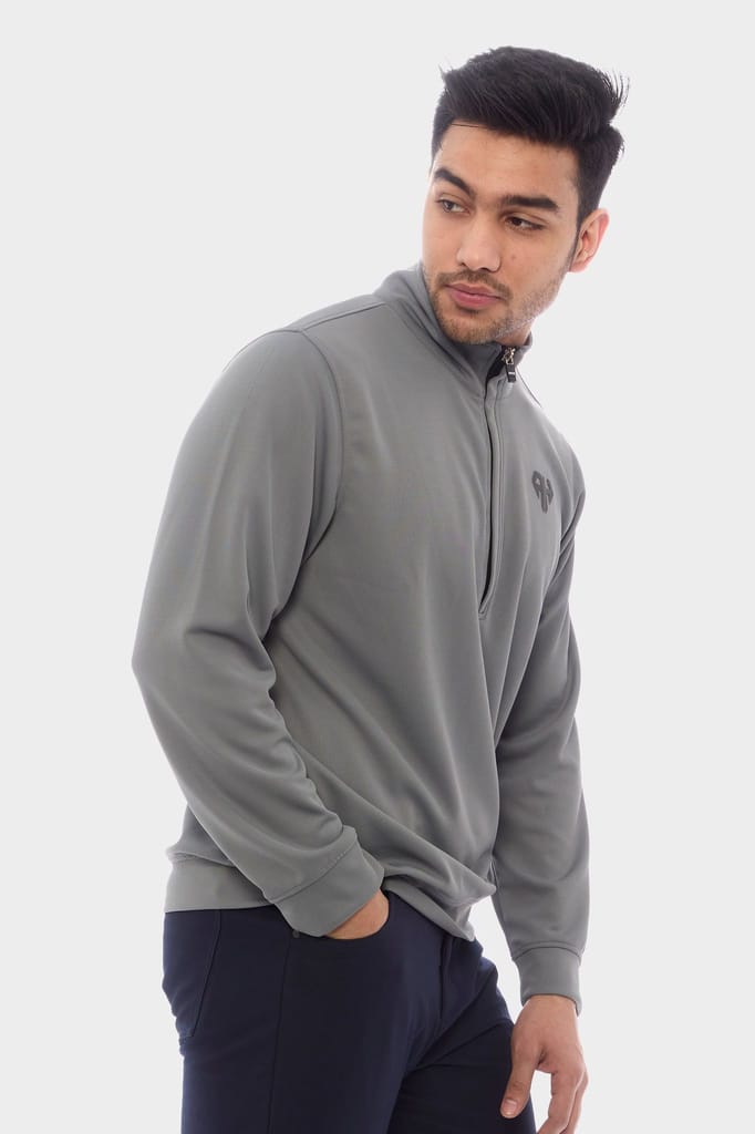 AH Pro Silver High Neck Polo Jacket view 2