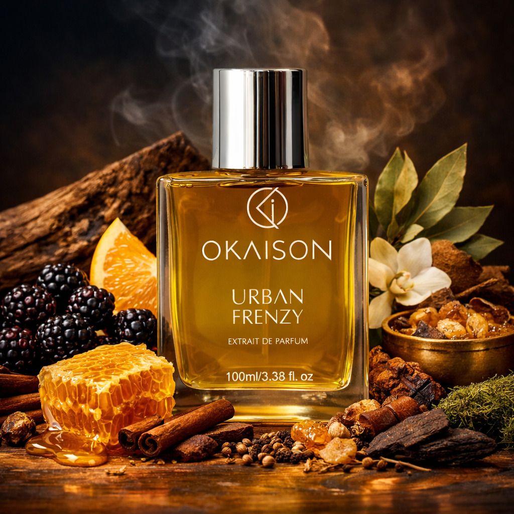 OKAISON URBAN FRENZY| Oud fragrance|100ml Extrait de parfum| perfume with oud| view 2