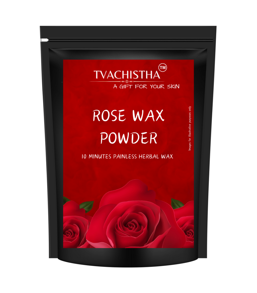 Tvachistha Rose Hair Removal Wax Powder, 10 Min Full Body Wax for Women, Pack of 1 view 2