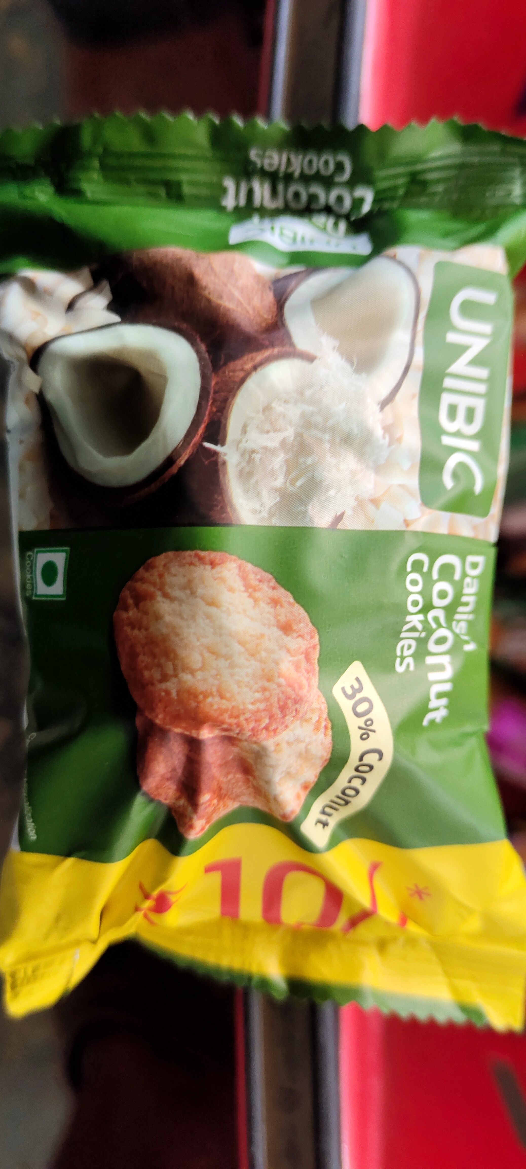 Unibic Danish coconut cookies