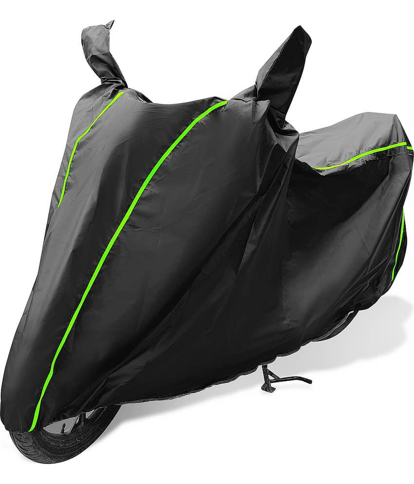 Auto Hub Bike Body Cover for TVS Jupiter ( Pack of 1 ) , Black view 2