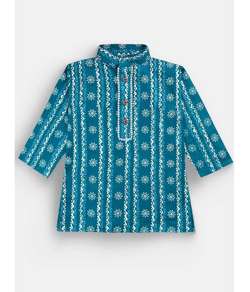 mustmom Baby Boys Bright soft and comfortable Ethnic Kurta and Dhoti Set view 2