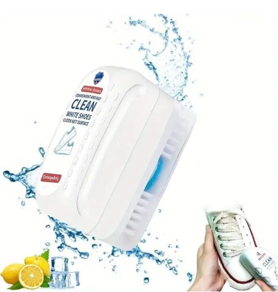 Generic Pack of 2 2 in 1 Shoe Cleaning Brush (White)-PID66922 view 2