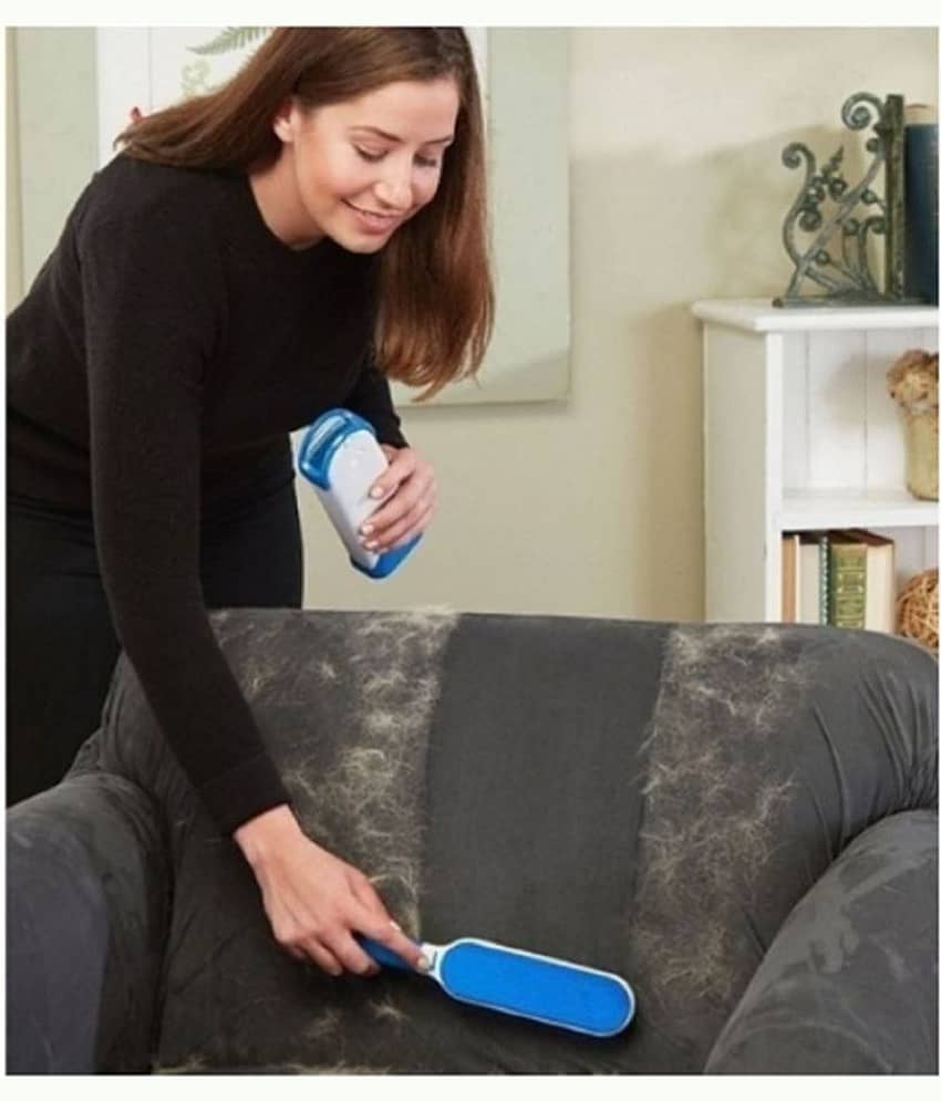HINGOL Fur Cleaning Brushes Pet Hair & Lint Remover Magic Cloth Fabric Brush Reusable Device Dust Brusher Static Electrostatic Cleaners