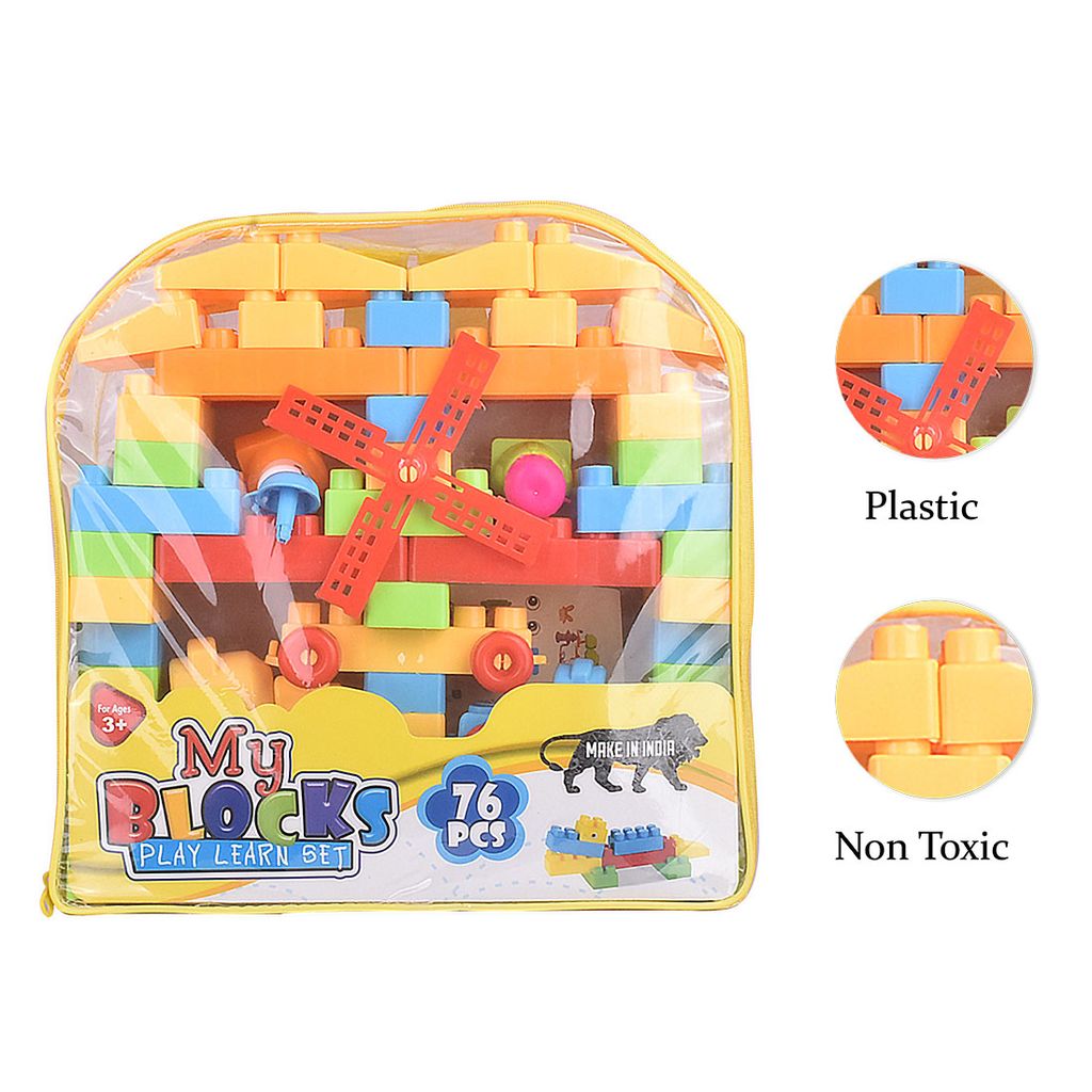 Plastic Building Toys | Plastic Building Blocks | Stacking Toys | Stacking Blocks | Montessori Stacking Toys | Stackable Toys | Best Stacking Toys | Kids Toys | Children's Toys view 2