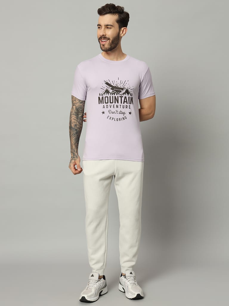 Visit the Savvy X Wear Store Savvy X Wear Men's Solid Round Neck Performance T-Shirt view 2