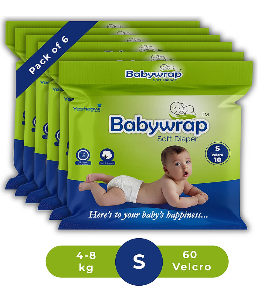 Babywrap S Disposable Diapers ( Pack of 6 )
