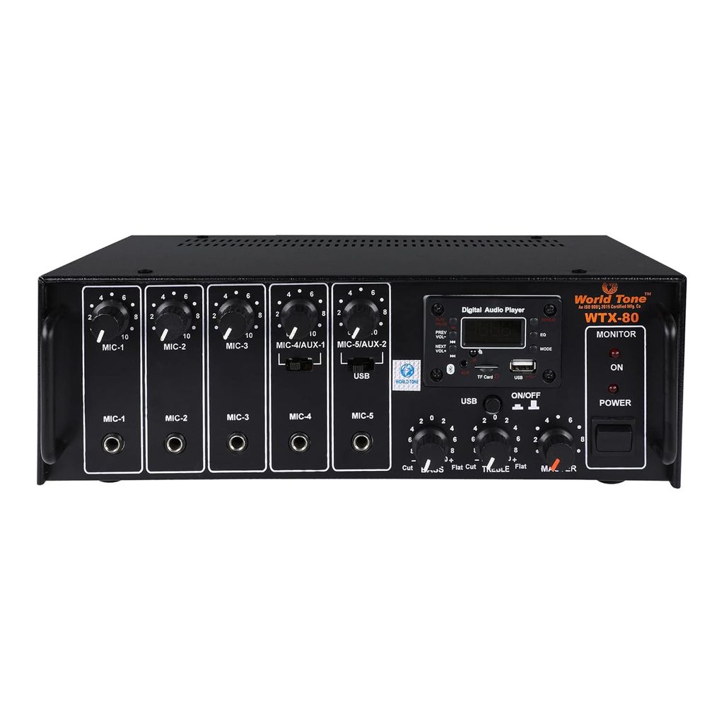 World Tone WTX- 80 with USB,Mic,Aux,FM,Blutetooth 800 Watt view 2