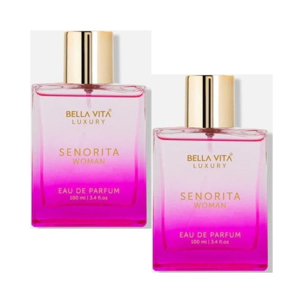 BellaVita Senorita Women’s Perfume 100ml – Combo Pack of 2 (100ml Each)