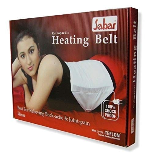 Sabar Orthopedic Heating Belt for Back Pain/Muscle & Joint & All Body Pain Relief HB 950 (25x37cms, Large)