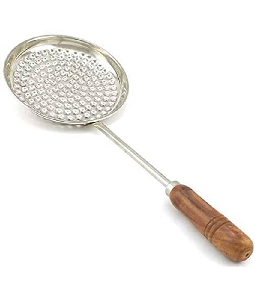 Konquer TimeS Silver Steel Strainer ( Pack of 1 ) view 2