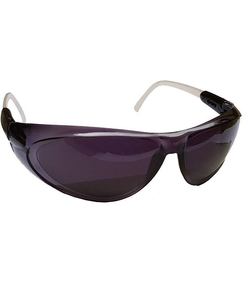 Sun100 Black Men's and Women's Safety Goggles (Pack of 2) Glasses for Biking, Ri Safety Goggles view 2