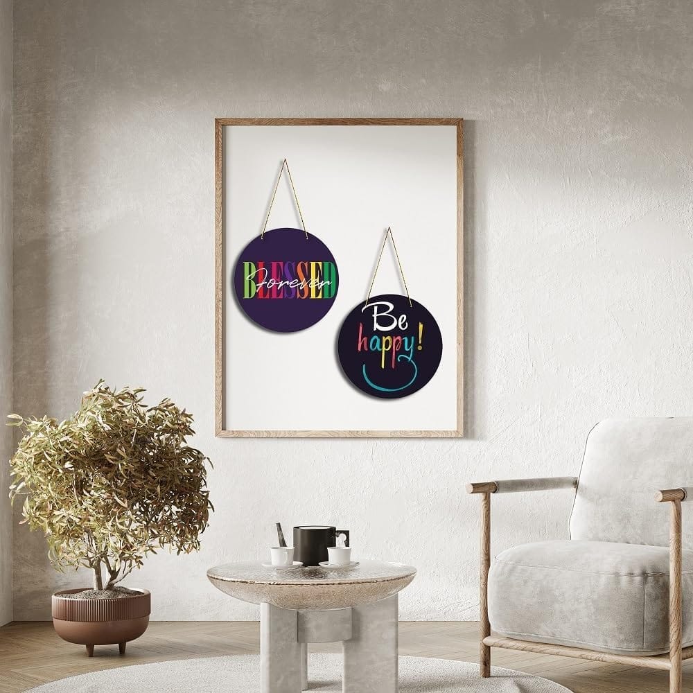 Wall Hangings for Home Decoration Items for Living Room Decor Welcome Home Wall Hanging for Home Office Decoration Handmade Craft Decorative Wall Art (WH1902) view 2