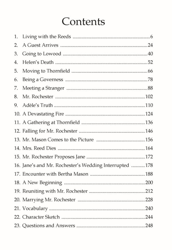 Jane Eyre - Illustrated Abridged Classics for Children with Practice Questions view 2