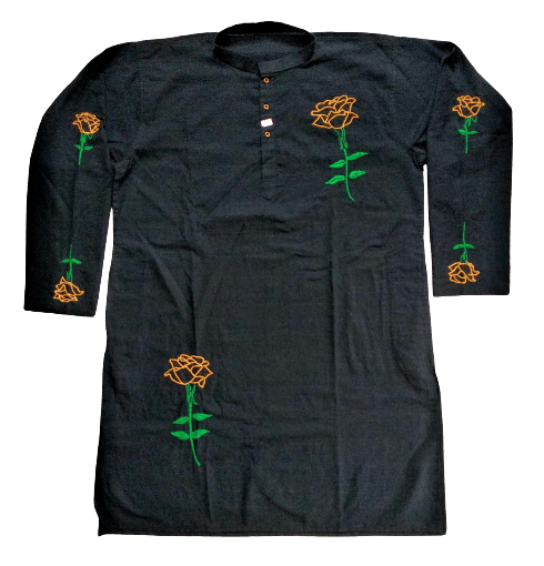 Incredible & Fashionable Designed Kantha Stitched Kurta for men view 2