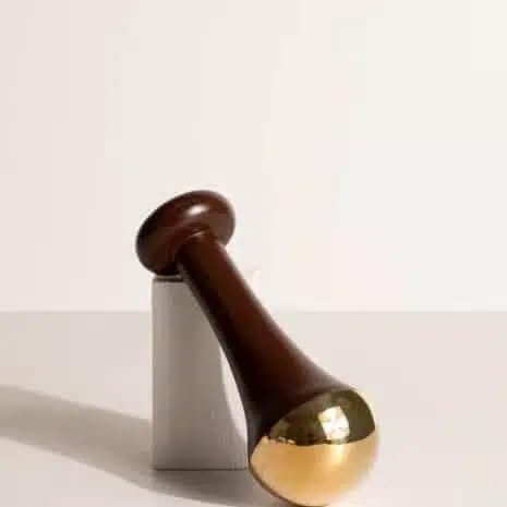 Tanman Organics Kansa Wand Face Massager view 2