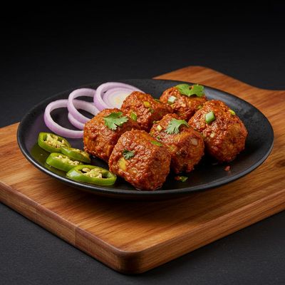 Soya Chaap Achari Tikka