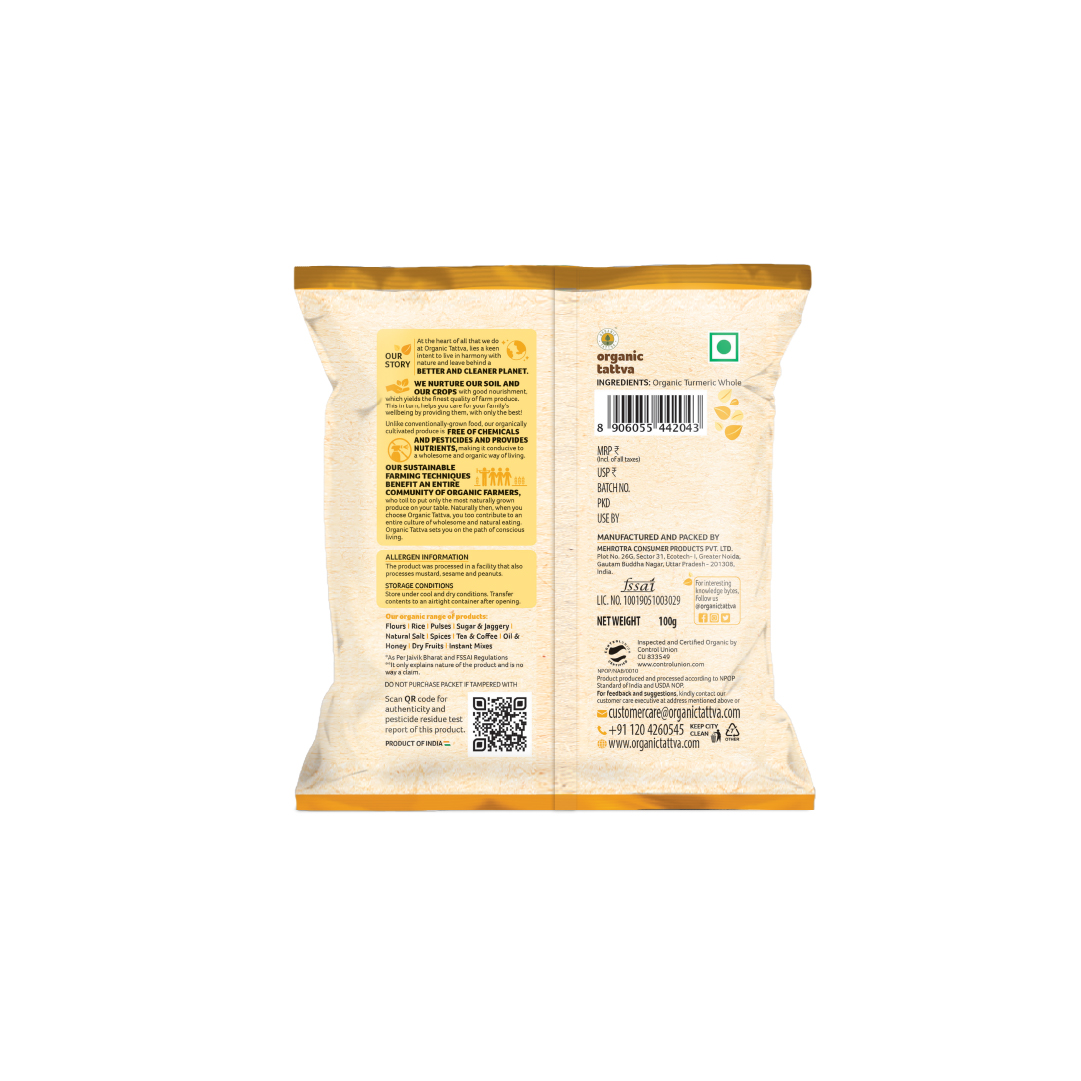 Organic Turmeric Powder 100g view 2