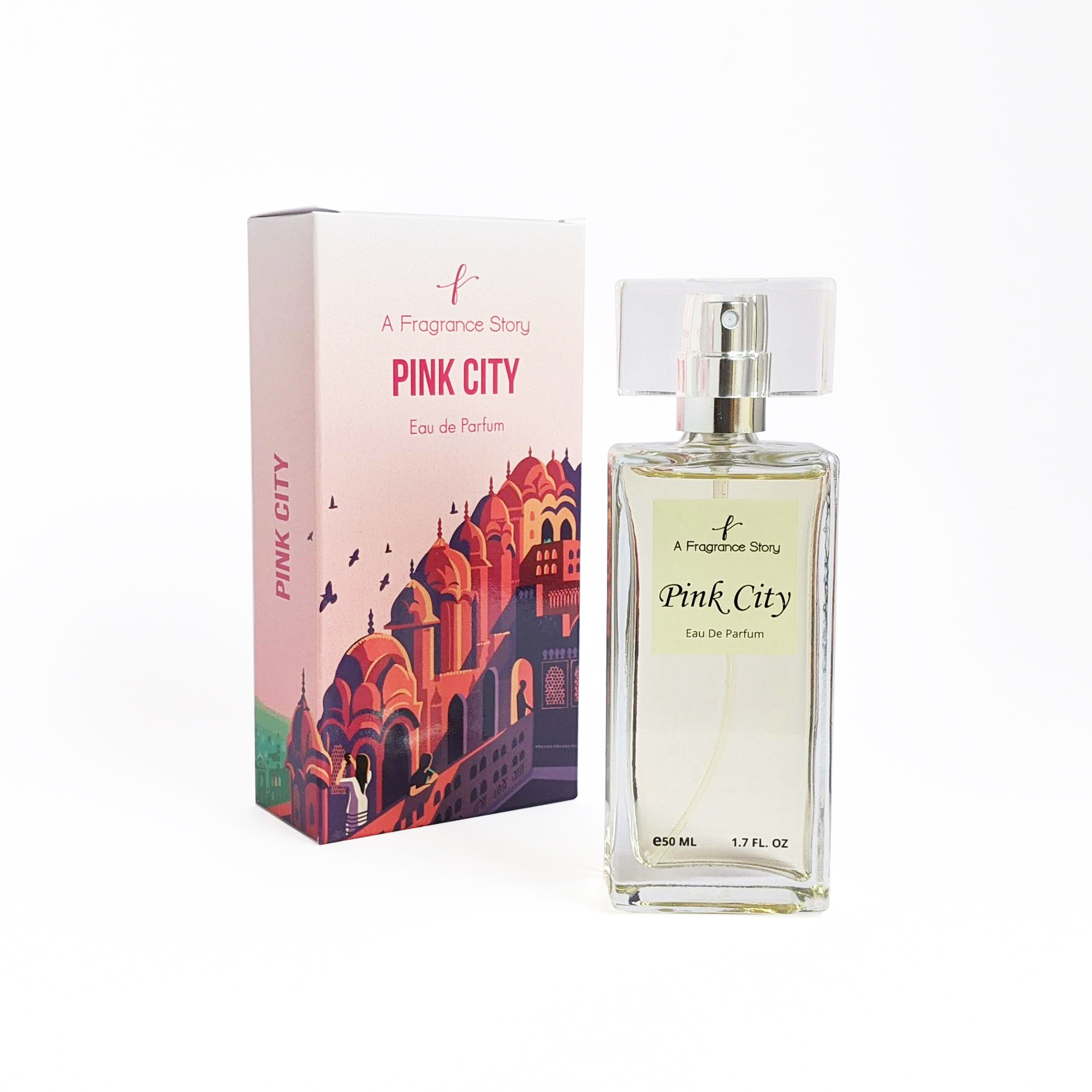 A Fragrance Story Pink City Perfume, 50 ml