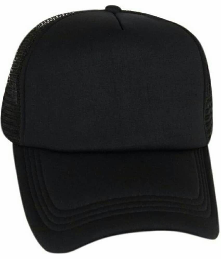 Bolax Pack of 1 Polyester Men's Cap ( Black ) view 2