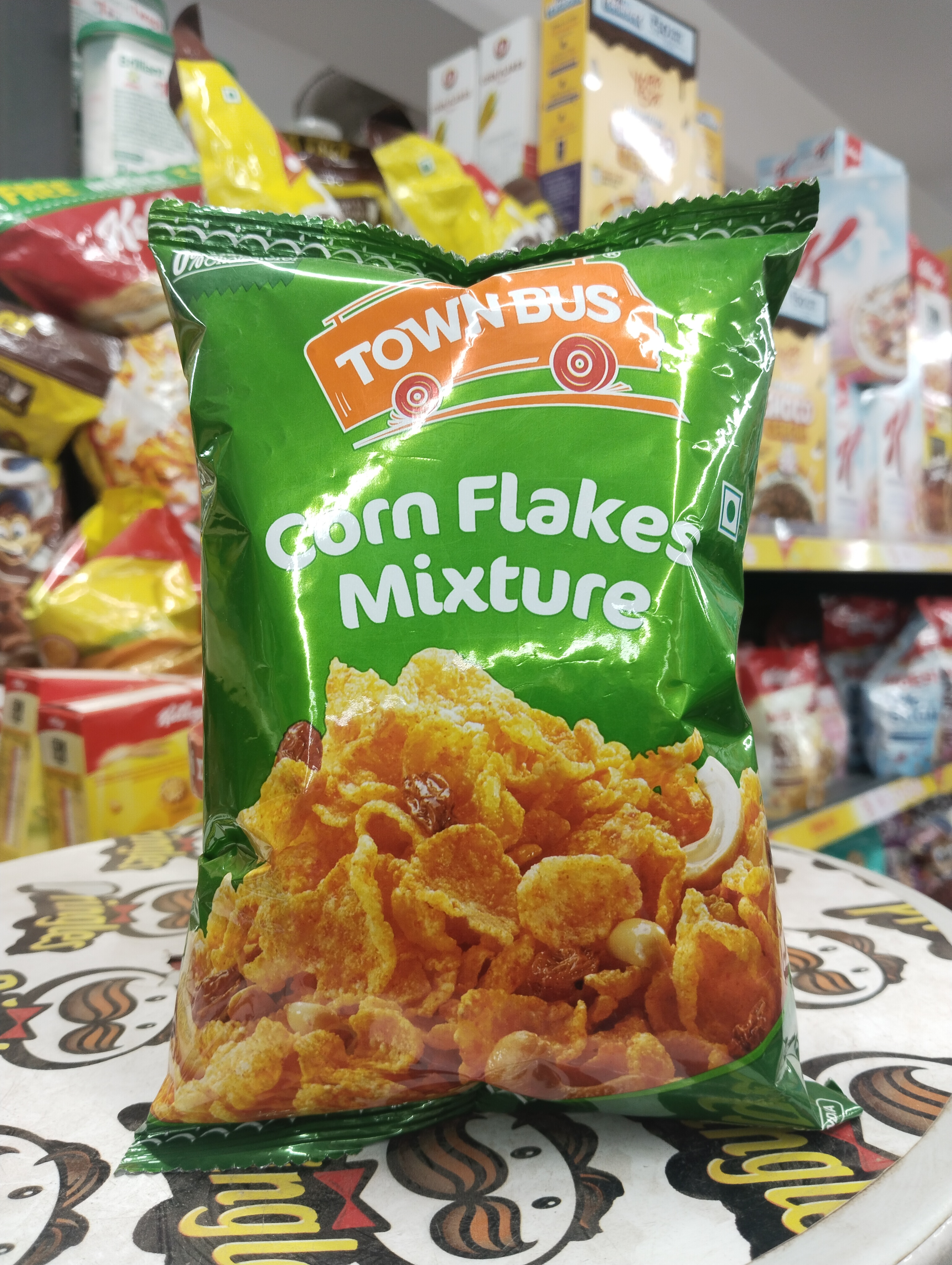 Town Bus Corn Flakes Mixture