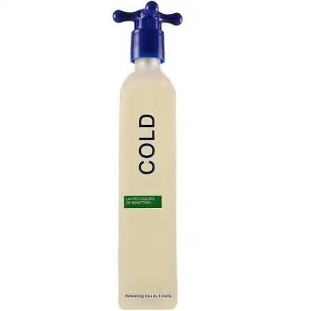 United Colors of Benetton Cold Eau De Toilette Spray for Women and Men, 100ml Buy 1 Get 1 Free view 2