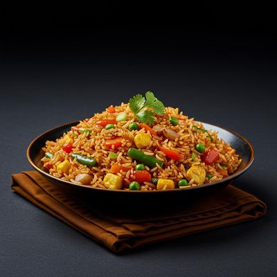 Schezwan Mix Veg Fried Rice