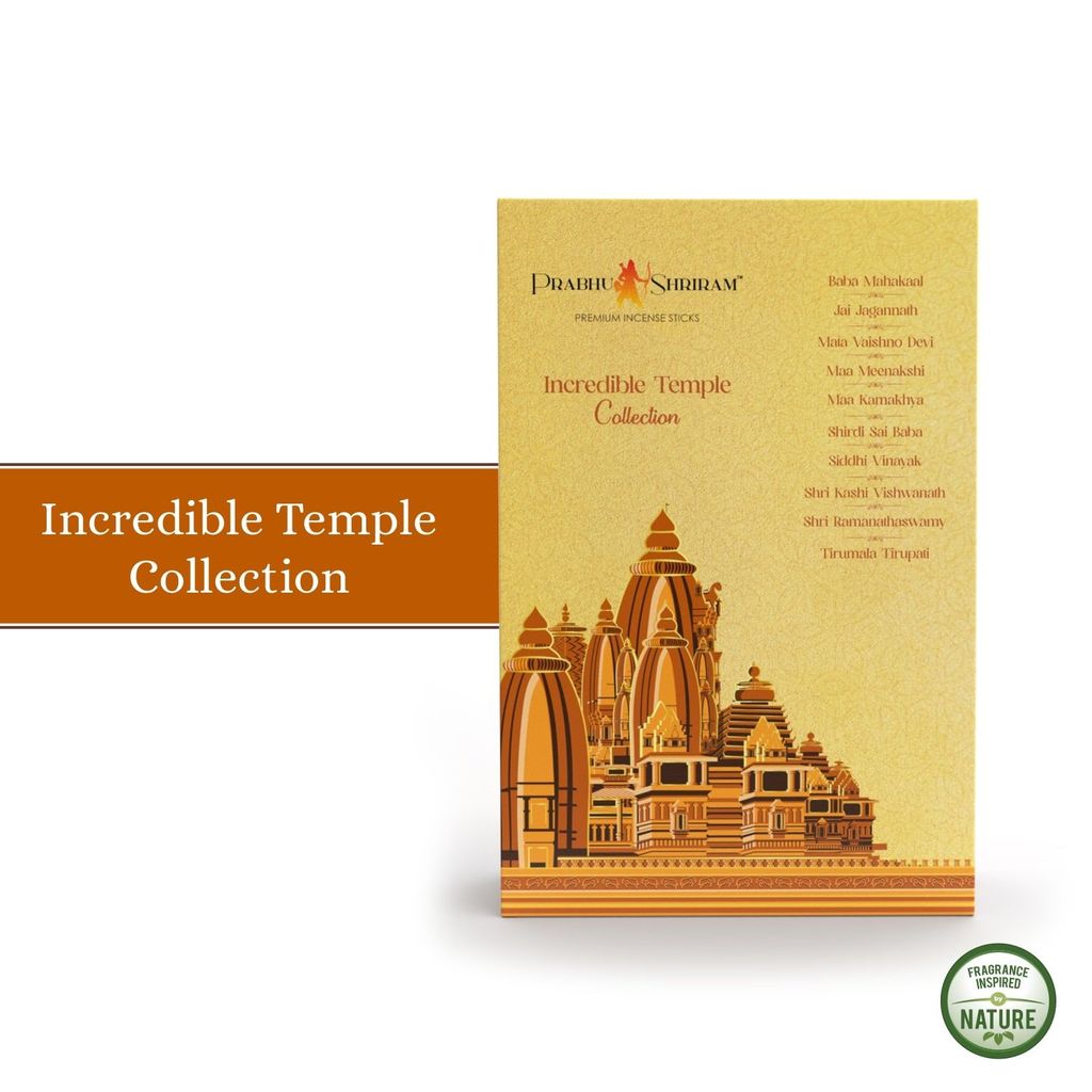 JPSR Incredible Temple Premium Incense Sticks Gift Box - Set of 10 view 2